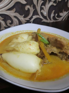 Foto resep Kari Ayam Kampung & Cumi Isi