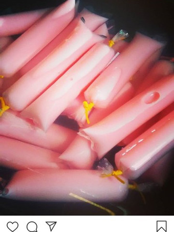 Bagaimana Membuat Es lilin pink lava richeese KW Anti Gagal