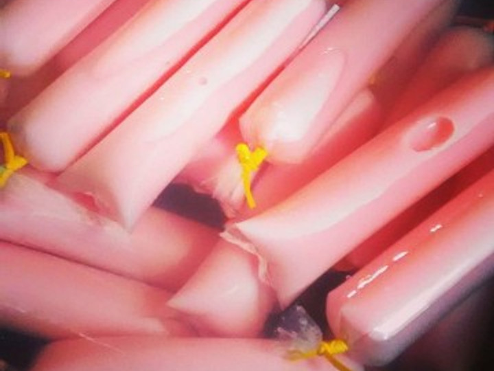 Bagaimana Membuat Es lilin pink lava richeese KW Anti Gagal