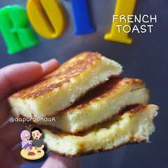 A picture of French Toast (Roti Panggang Perancis).