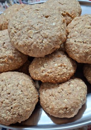 Una foto de Galletitas de avena y banana