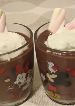 Krémes forró csoki 🍫 recept fotója