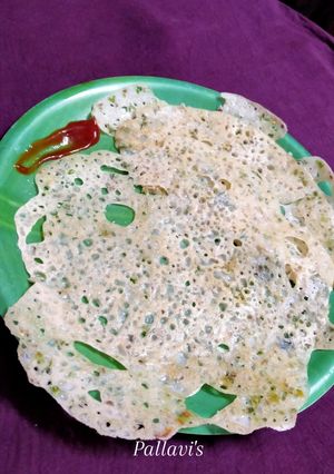A picture of Jowar Dosa.