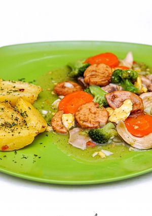Foto resep Sapo Tahu Ayam