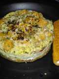 Egg pizza