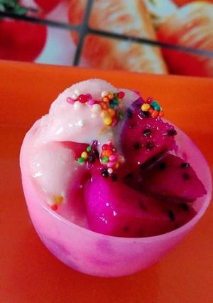 Foto resep Es krim naga