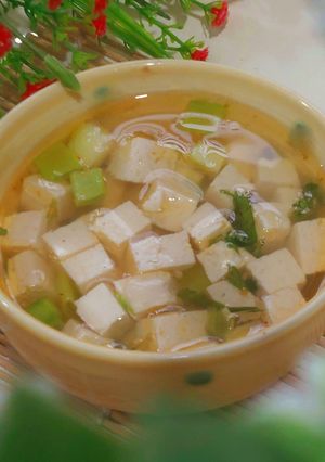 Foto resep Sup Tahu Putih ala Hokben
