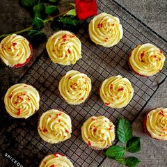 Red Velvet Cupcakes A picture of Red Velvet Cupcakes.