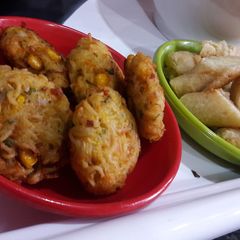 A picture of Maggi maggi cutlets.