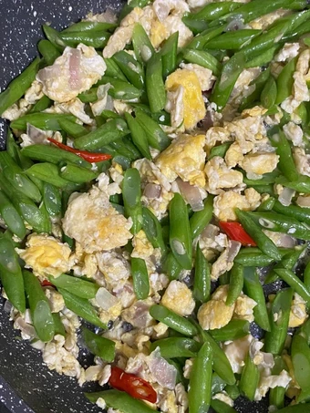 Langkah Gampang Menyiapkan Resep Tumis buncis telur yang  Bikin Ketagihan Anti Ribet, Bisa Manjain Lidah