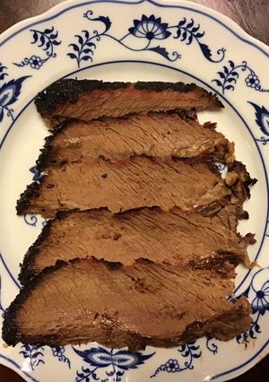 A picture of California Farm Barbecue Smoked Wagyu Beef Brisket.