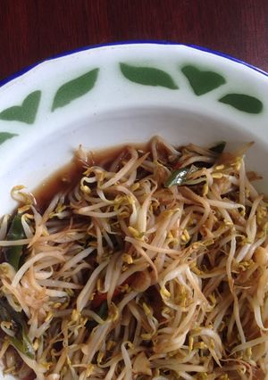 Foto resep Cah tauge pedas mudah