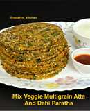 Mix Veggie Multigrain Atta and Dahi Paratha
