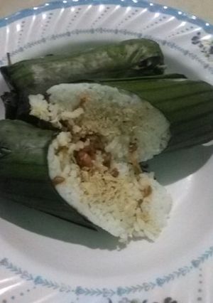 Foto resep Nasi bakar isi ayam