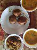 Daal, bati and churma