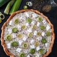 Quiche tofu-poireaux