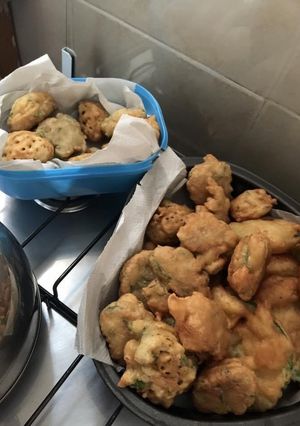 Una foto de Buñuelos de Lechuga 🥬🎉