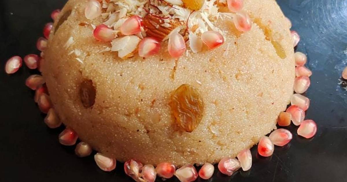 Bhagyashreeba M Gohil દ્વારા રેસીપી સોજી નો શીરો (Sooji Sheera Recipe