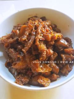 Foto resep Usus Gongso (Sapi)