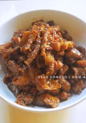 Foto resep Usus Gongso (Sapi)