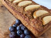 Una foto de budín saludable