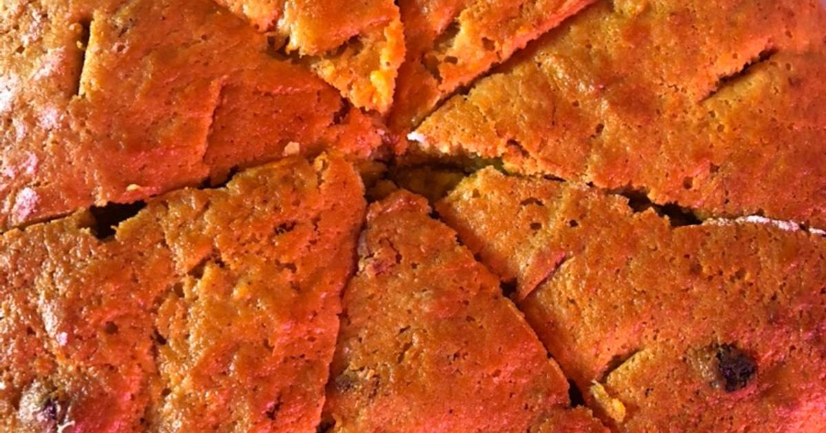 Рецепт морковного пирога с корицей и изюмом