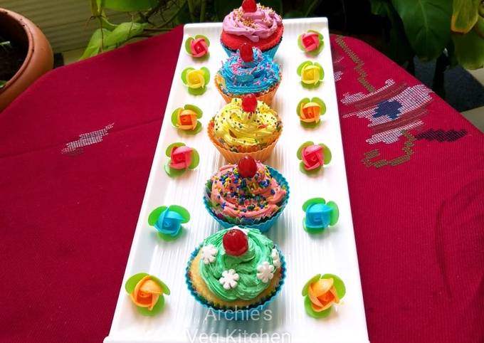 Steps to Prepare Favorite Cup cake