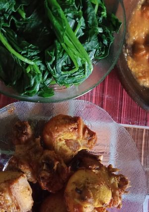 Foto resep Ayam Goreng Lalap Bayam