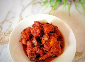 Gambar Hati Pedal Ayam Masak Sambal Pedas