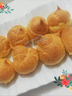 Foto resep Kue Soes Vanila Vla
