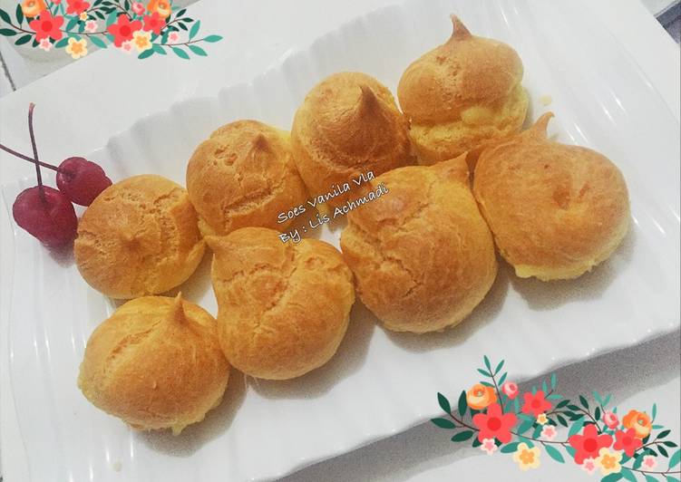 Kue Soes Vanila Vla