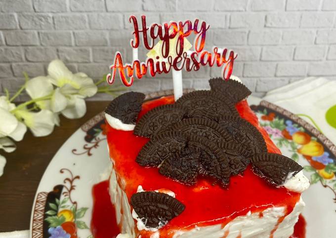 Cara Gampang Menyiapkan Kue ulangtahun pakai roti tawar, Enak