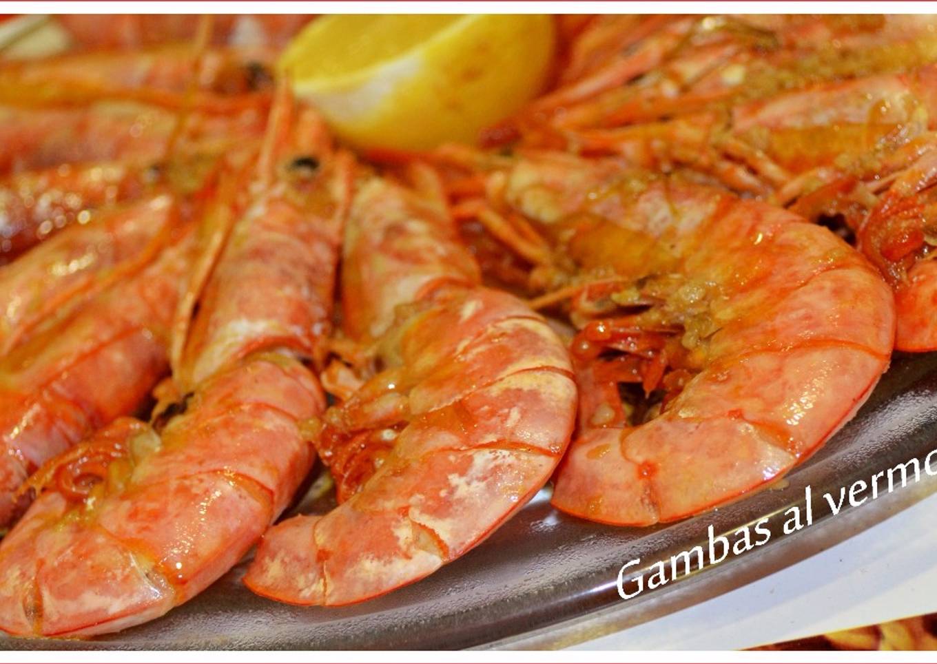 Gambas al vermut