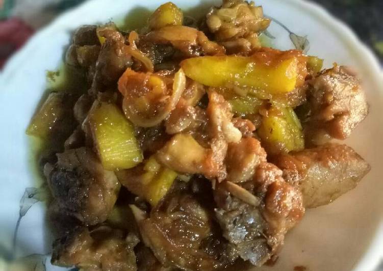 Resep Ayam kecap with nanas?? yang Lezat
