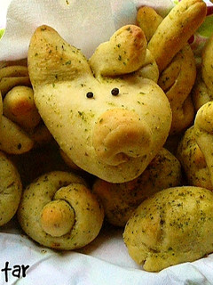 Una foto de Pan pizza