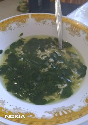 Foto resep Sayur Mie Kelor #AntiRibet