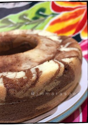Foto resep Bolu Zebra Lembut Irit Bahan