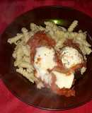 Albóndigas de berenjena con fileto