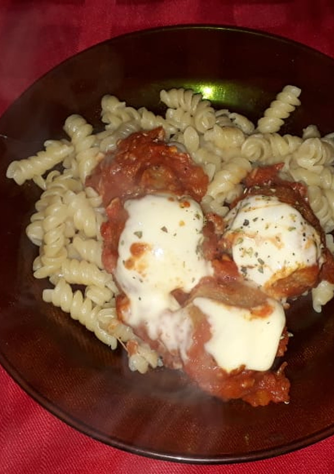 Una foto de Albóndigas de berenjena con fileto