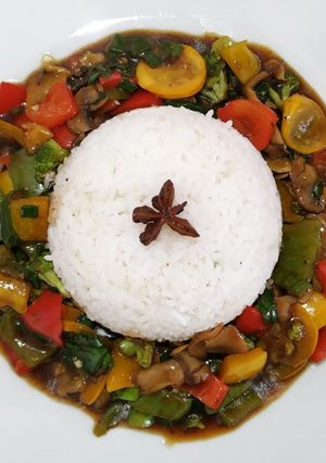 A picture of One Exotic Plate.
