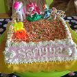 Base cake ultah coklat (blackforest)