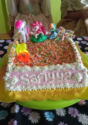 Foto resep Base cake ultah coklat (blackforest)