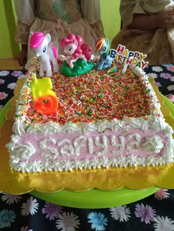 Langkah Mudah untuk Membuat Resep  Base cake ultah coklat (blackforest) yang Lezat Sekali, Enak