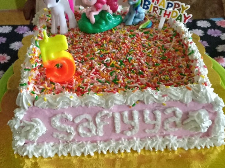 Langkah Mudah untuk Membuat Resep  Base cake ultah coklat (blackforest) yang Lezat Sekali, Enak