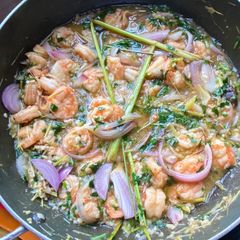 Prawn Basil Thai Salad A picture of Prawn Basil Thai Salad.