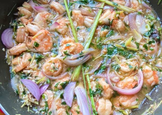 Prawn Basil Thai Salad