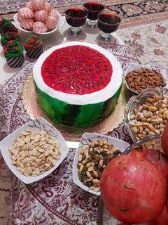 عکسی از دستور یلدا مبارک