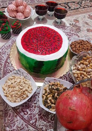 عکسی از دستور یلدا مبارک