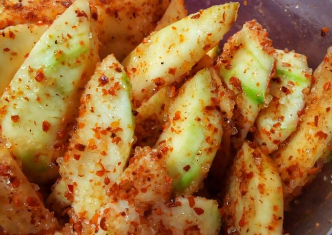 Resep Rujak mangga simpel, Enak Banget