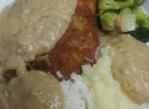 A picture of Buttermilk Chicken Fried Steak.